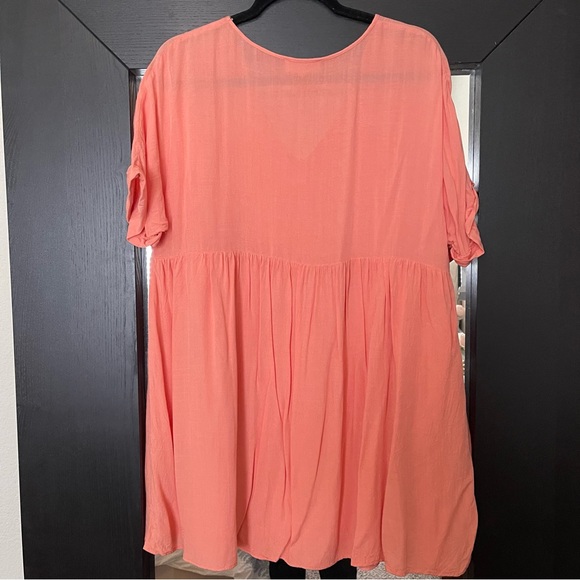 entro Dresses Coral Boutique Babydoll Dress Poshmark